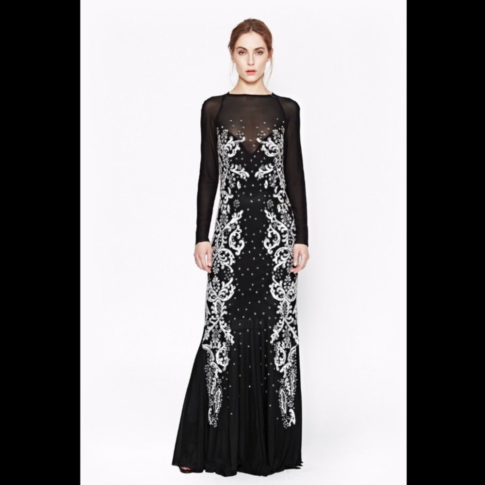 Sequin Maxi Evening Gown